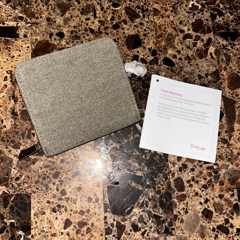 Thirty-One Gray Wallet